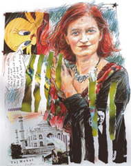 ‘Emma Donoghue’ by Alan Dayton, 2011
